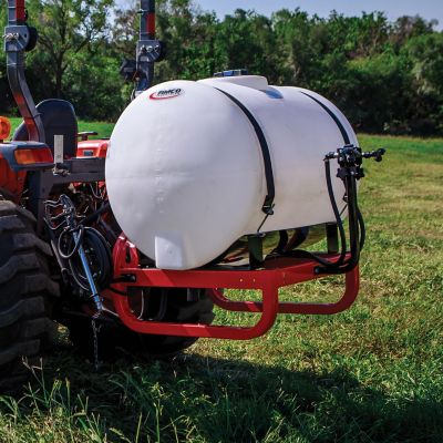 Image showing  110 gal. 3 pt. Sprayer Complete with 6 Roller Pump Assembly, 22 in. Pro Spray Wand Broadcast Nozzle