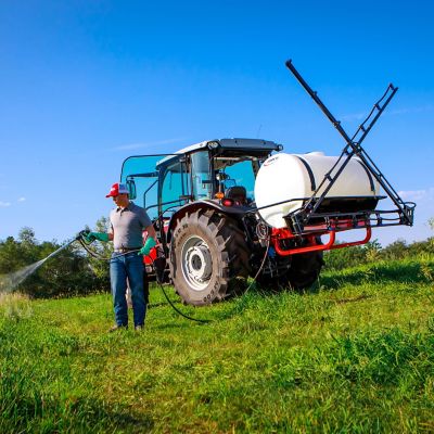 Image showing  300 gal. 3 pt. Sprayer, 17N, Fx5 Boom, with 22 in. Pro Spray Wand, Requires Roller Pump Assembly