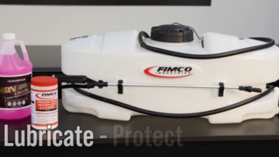 Image showing  45 gal. UTV Sprayer, 2.4 GPM Pump, Lever Spray Wand, Hitch Mount 3N Folding Boom