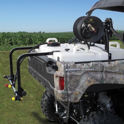 Image showing  Hose Reel - Fits Square Tank UTV Sprayers - 50 ft. Hose