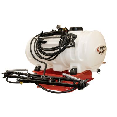 Fimco Pro Series 45 gal. 3Pt Sprayer - 2.2 gpm Pro Pump - Dlx Spray Wand - 4N Boom - Multi Lid