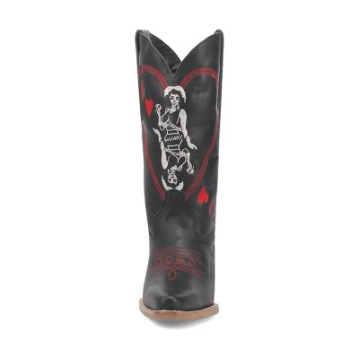 Image showing  Queen A Hearts Leather Boot