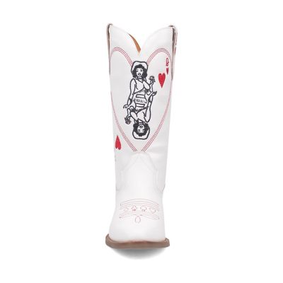 Image showing  Queen A Hearts Leather Boot