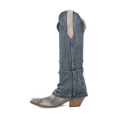 Image showing 6 th Dingo Shabby Leather Boot