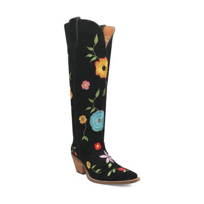 Image showing  Flower Power Suede Boot