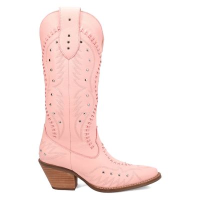 Image showing 4 th Dingo Pretty 'n Pink Leather Boot