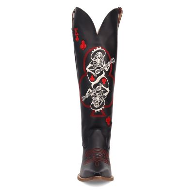 Image showing  King Of Clubs Leather Boot