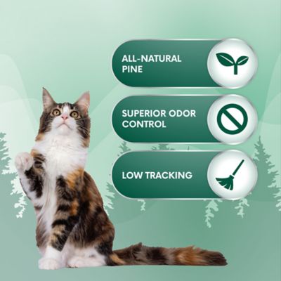 Image showing  Clumping Pine Cat Litter, 15 lb. Bag