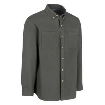 Image showing  Men's Long-Sleeve Heavy Flannel Shirt