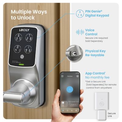 Image showing 5 th Lockly Model 6S Latch Edition (SN) Smart Lock