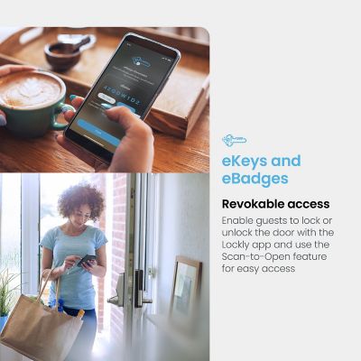 Image showing 9 th Lockly Model 6S Latch Edition (SN) Smart Lock