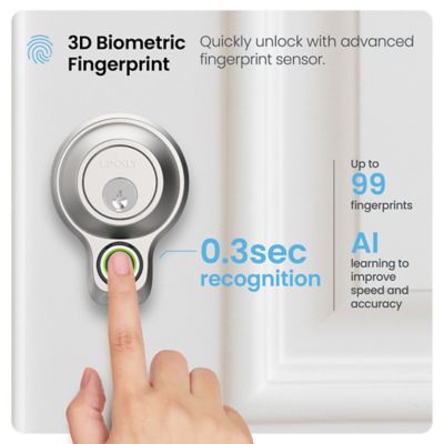 Image showing 6 th Lockly Access Touch PRO with Virtual Intercom & Keypad (SN) Smart lock
