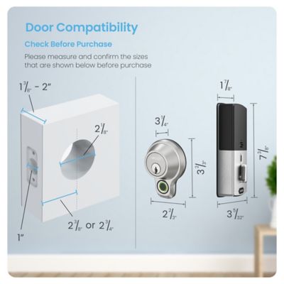 Image showing 8 th Lockly Access Touch PRO with Virtual Intercom & Keypad (SN) Smart lock