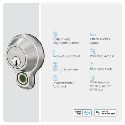 Image showing 9 th Lockly Access Touch PRO with Virtual Intercom & Keypad (SN) Smart lock