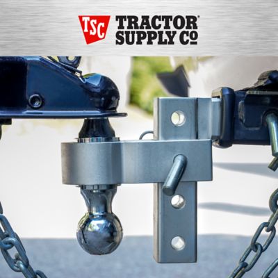 Image showing  2 in. 6,000 lb. Dual-Ball Adjustable Aluminum Hitch for Class IV Trailers