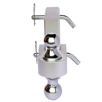 Image showing 7 th Tractor Supply 2 in. 6,000 lb. Dual-Ball Adjustable Aluminum Hitch for Class IV Trailers