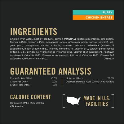 Image showing 5 th Purina Pro Plan Development Wet Puppy Food, Grain Free Chicken Entree and Grain Free Turkey Entree Variety Pack
