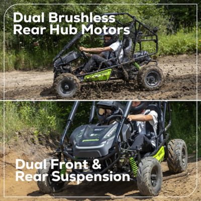 Image showing  60V 2-Seater Go Cart with 5ah Batteries & Charger