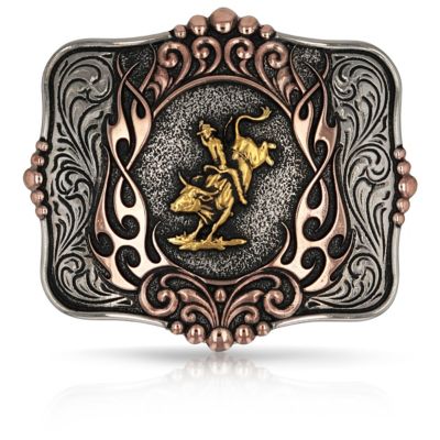 Montana Silversmiths Code of the West Buckle, A1038P