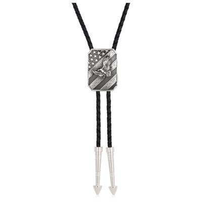 Montana Silversmiths American Made Tradition Bolo Tie, AMBT5066MA