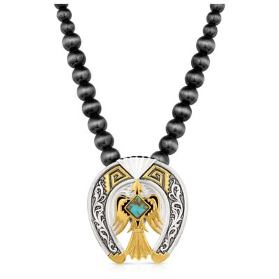Montana Silversmiths Rise Above Beaded Pendant Necklace, NC5989