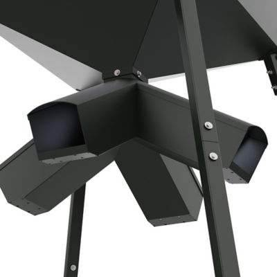 Image showing  600 lb. Timed Protein Steel Deer Feeder, 51.8 x 54.2 x 76.93 in.