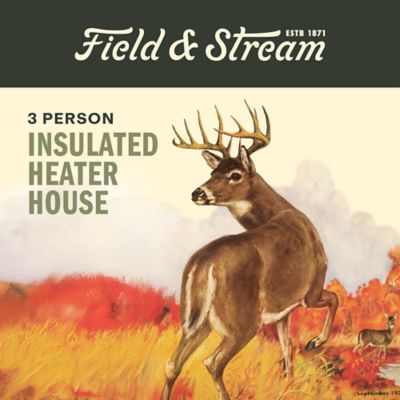 Image showing 5 th Field & Stream 3-Person Heater House Ground Blind, 66 in. x 66 in. x 72 in.