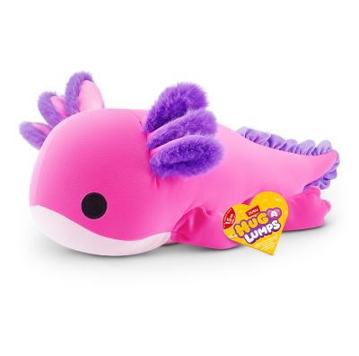 Image showing  Hug A Lumps Axolotl Weighted Plush, Medium