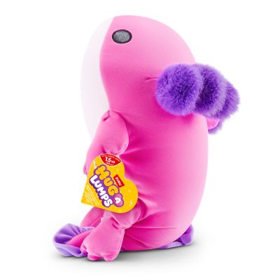 Image showing  Hug A Lumps Axolotl Weighted Plush, Medium