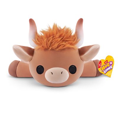 Image showing  Hug A Lumps Highland Cow Weighted Plush, Large