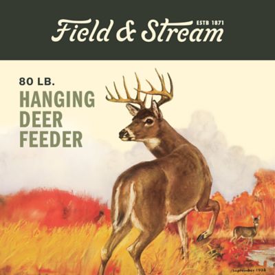 Image showing  80 lb. Steel Hanging Game Feeder