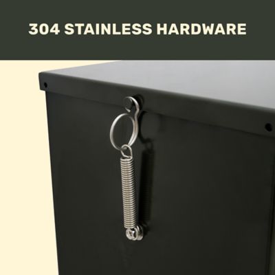 Image showing  80 lb. Steel Hanging Game Feeder