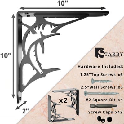 Image showing  Billfish Shelf Bracket Set, SB-BILLFISH-10