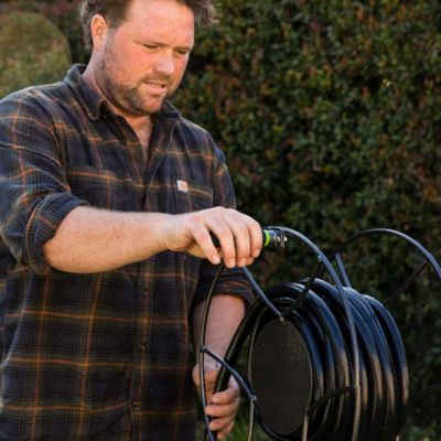 Image showing  Free-Standing Swivel Hose Reel