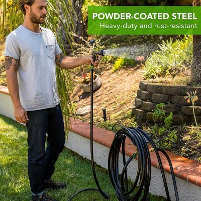 Image showing  Hose Hanger with Spigot - Free Standing