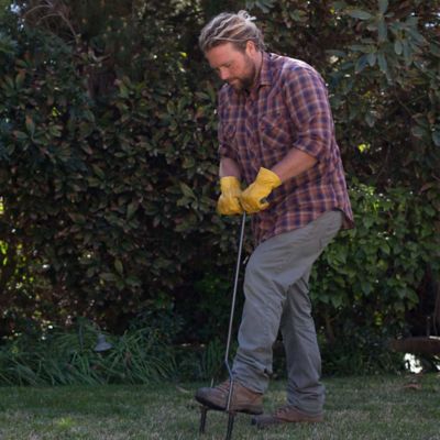 Image showing  37 in. Manual Lawn Coring Aerator