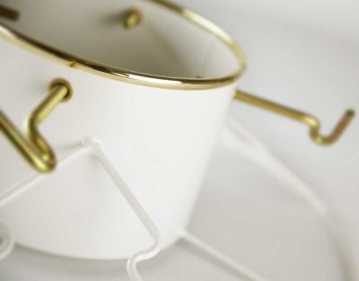 Image showing Santa's Helper Large White Tree Stand