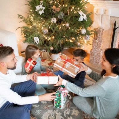 Image showing Santa's Helper Large White Tree Stand