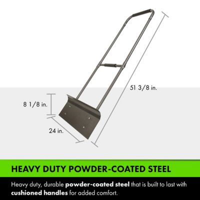 Image showing  Snow Plow Push Shovel