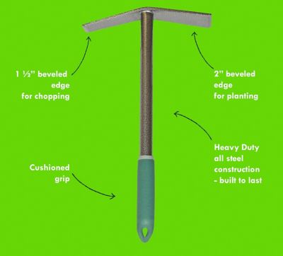 Image showing  Terra Garden Mattock Hand Tool