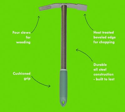 Image showing  Terra Garden Weeder Hand Tool