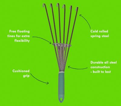 Image showing  Terra Handheld Garden Rake