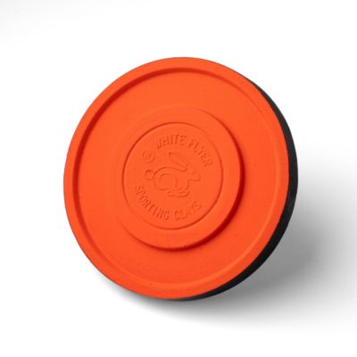 White Flyer Clay Rabbit Target, Orange Top, 117-Pack