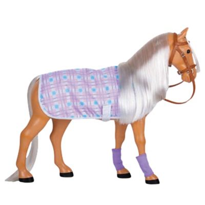 Image showing  16 in. Doll And Horse Playset - E