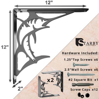 Image showing  Billfish Shelf Bracket Set, SB-BILLFISH-12