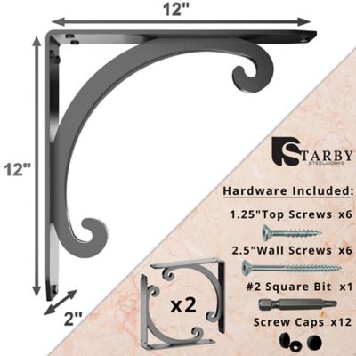 Image showing  Southern Charm Shelf Bracket Set, SB-CHARM-12
