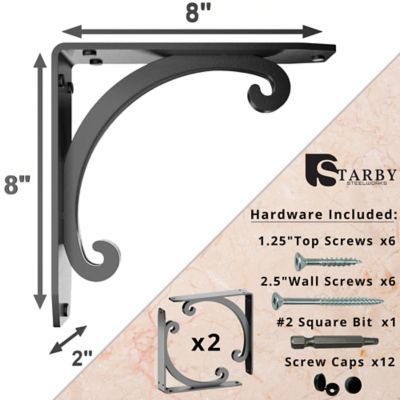 Image showing  Southern Charm Shelf Bracket Set, SB-CHARM-8