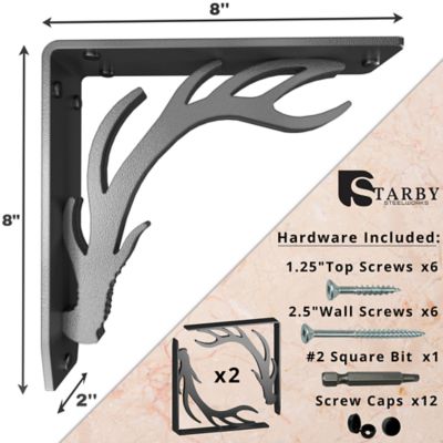 Image showing  Elk Lodge Steel Bracket Set, SB-ELK-8