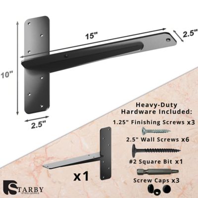 Image showing  Heavy Duty Floating T-Bracket, SB-GFLOAT-15
