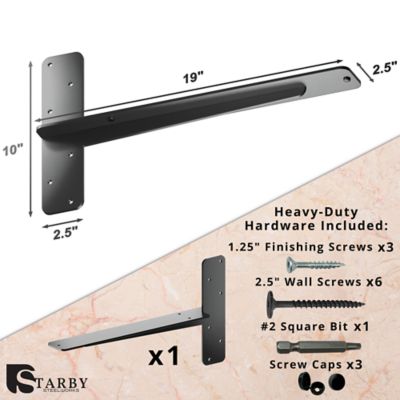 Image showing  Heavy Duty Floating T-Bracket, SB-GFLOAT-19
